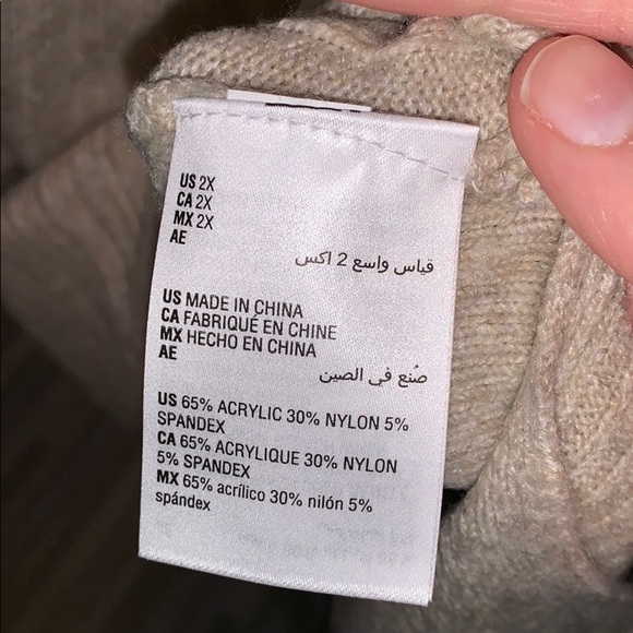 Style & co mixed-ribbed turtleneck tunic sweater! - Picture 5 of 6